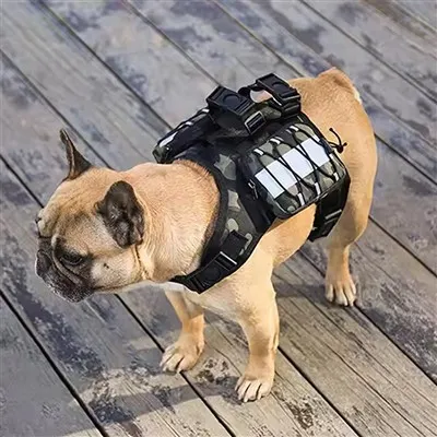 Harness Anjing Dengan Kantong Pelana